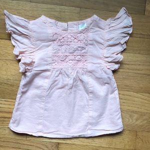 Carters 2T flutter sleeve top